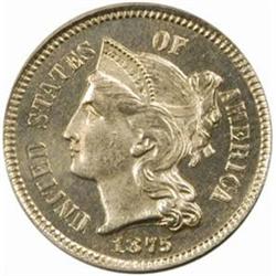1875 5C Three-Cent Piece. PR65 (PCGS)