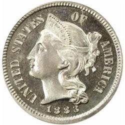 1883 5C Three-Cent Piece. PR66 (PCGS)