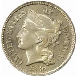 1886 5C Three-Cent Piece. PR65 (PCGS)