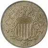 Image 1 : 1867 Shield 5C. Rays. MS63 (PCGS)