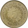 Image 2 : 1867 Shield 5C. Rays. MS63 (NGC)