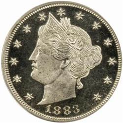 1883 Liberty 5C. No CENTS. PR65 DCAM (PCGS)