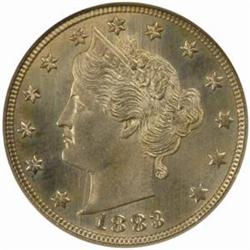 1883 Liberty 5C. No CENTS. MS66 (NGC)