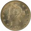 Image 1 : 1883 Liberty 5C. No CENTS. MS66 (NGC)