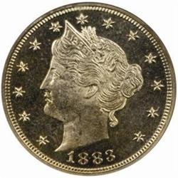1883 Liberty 5C. CENTS. PR65 CAM (NGC)