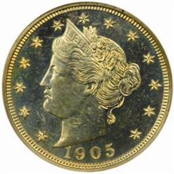 1905 Liberty 5C. PR66 * (NGC)