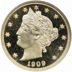 1909 Liberty 5C. PR65 Ultra CAM (NGC)