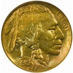 1915-S Buffalo 5C. MS64 (NGC)