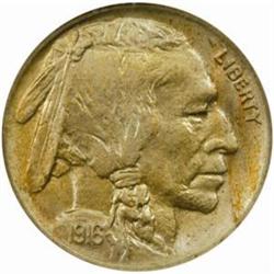 1916-D Buffalo 5C. MS63 (NGC)