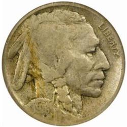 1918/7-D Buffalo 5C. FS-016.5. VG10 (NGC) CAC