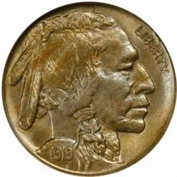 1919-S Buffalo 5C. MS65 (NGC)
