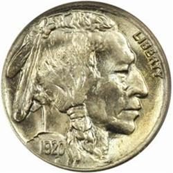 1920 Buffalo 5C. MS66 (PCGS)
