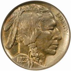 1923-S Buffalo 5C. MS65 (NGC)