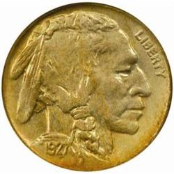 1927-D Buffalo 5C. MS64 (NGC)