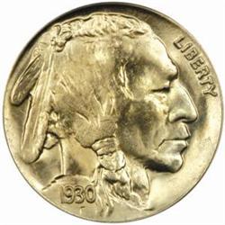 1930-S Buffalo 5C. MS66 (PCGS)
