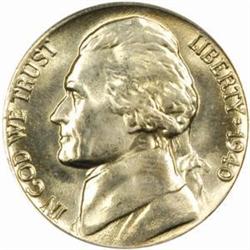 1940 Jefferson 5C. MS67 FS (PCGS)