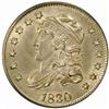 Image 1 : 1830 Capped Bust H10C. V-2, LM-13. Rarity-3. MS64