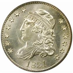1831 Capped Bust H10C. V-3, LM-7. Rarity-2.