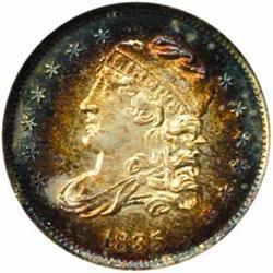 1835 Cap Bust H10C. Sm Date, Large 5C MS67* (NGC)