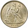 Image 1 : 1837 Seated Liberty H10C. Small Date. MS64 (PCGS)