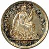 Image 1 : 1840 Seated Liberty H10C Drapery MS64 (PCGS)