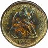 Image 1 : 1845 Seated Liberty Dime. MS65 (NGC)