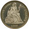 Image 1 : 1866 Seated Liberty Dime. PR65 CAM (NGC)