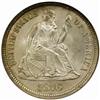 Image 1 : 1876-CC Seated Liberty Dime. MS66 (NGC)