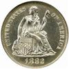 Image 1 : 1882 Seated Liberty Dime. PR64 CAM (NGC)