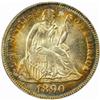Image 1 : 1890 Seated Liberty Dime. MS65 (PCGS) CAC