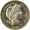 Image 1 : 1901 Barber Dime. PR66 (NGC)