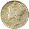 Image 1 : 1942/1-D Mercury Dime. F Details-Improper Clean