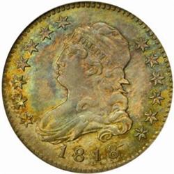 1818/5 Capped Bust 25C. B-1. Rarity-3. MS65 (NGC)