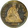 Image 1 : 1865 Seated 25C. PR65 (NGC)