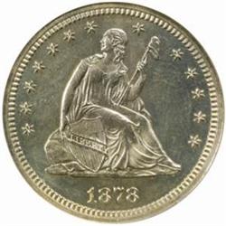 1878 Seated 25C. PR63 (NGC)