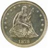 Image 1 : 1878 Seated 25C. PR63 (NGC)