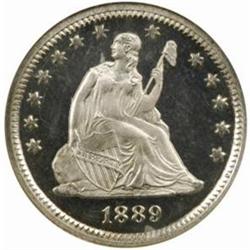 1889 Seated 25C. PR65 Ultra Cam (NGC)