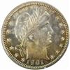 Image 1 : 1901 Barber Quarter. PR64 (PCGS)