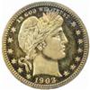 Image 1 : 1903 Barber Quarter. PR62 (PCGS)