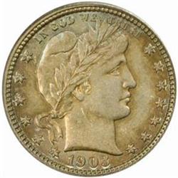 1903 Barber Quarter. MS64 (PCGS)