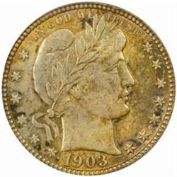 1903-O Barber Quarter. MS64 (PCGS)
