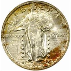 1918-S Standing 25C. MS65FH (PCGS)