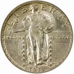 1919-S Standing 25C. MS61 FH (NGC)