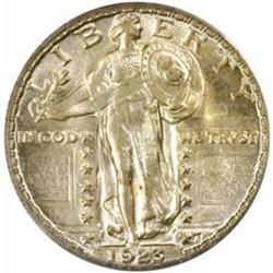 1923-S Standing 25C. MS66 (PCGS)