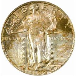 1930 Standing 25C. MS66FH (PCGS)