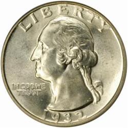 1932-D Washington Quarter. MS65 (PCGS)