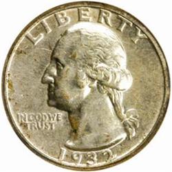 1932-S Washington Quarter. AU55 (NGC)