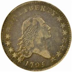 1795 Flowing Hair 50C. O-122. Rarity-5 EF40 (NGC)