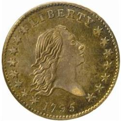 1795 Flowing Hair 50C. O-129. Rarity-5 AU55 (NGC)
