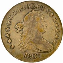 1807 Drape Bust 50C. O-102. Rarity-2. EF40 (NGC)
